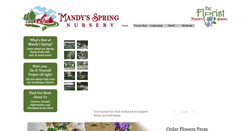 Desktop Screenshot of mandysnursery.com